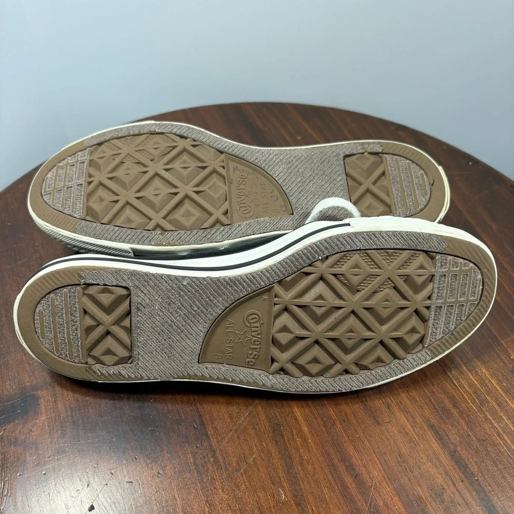 Converse Chuck Taylor All Star Canvas Sneaker M8 W10 Black High Top Casual M9160 - Picture 8 of 11